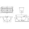 Квариловая ванна Villeroy&Boch My Art UBQ180MYA2V-01