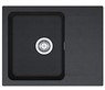 Мойка с сифоном тектонайт OID 611-62 черный Franke 114.0381.873