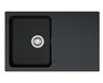 Мойка с сифоном тектонайт OID 611-78 черный Franke 114.0381.876