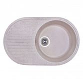 Кухонная гранитная мойка FOSTO 74x46 SGA-300 (песок)