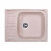 Кухонная гранитная мойка FOSTO 64x49 SGA-806 (страда) FOS6449SGA806
