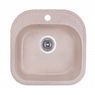 Кухонная гранитная мойка FOSTO 48x49 SGA-806 (страда) FOS4849SGA806