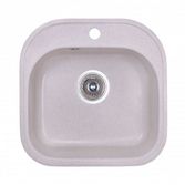 Кухонная гранитная мойка FOSTO 48x49 SGA-800 (персик) FOS4849SGA800
