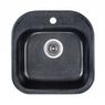 Кухонная гранитная мойка FOSTO 48x49 SGA-420 (черный) c