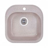 Кухонная гранитная мойка FOSTO 48x49 SGA-300 (песок) FOS4849SGA300