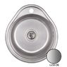 Кухонная нержавеющая мойка одночашевая круглая IMPERIAL 4843 Satin 06 IMP484306SAT