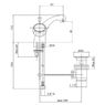 Смеситель для раковины Bianchi Costa LVB1025CSTZACRM