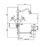 Смеситель для биде Bianchi Old Fashion BIDOLF1041OLFIAVOT