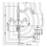 Смеситель для биде Bianchi First BIDFRS1037026IACRM