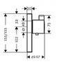 СМЕСИТЕЛЬ ДЛЯ ДУША С ТЕРМОСТАТОМ HANSGROHE SHOWER SELECT 15761000