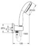 Душевая система с термостатом Grohe SmartControl хром 26406SC1
