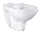 Подвесной безободковый унитаз GROHE Bau Ceramic, (без сиденья), альпин-белый (39427000)