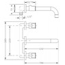 Смеситель для раковины I-22 GENEBRE KALO, скрытый монтаж 68132074566