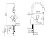 Смеситель кухонный Kraus KPF-2130