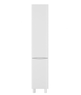 Пенал AM.PM Like напольный с корзиной, правый, белый глянец M80CSR0361WG38