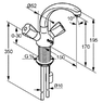 Смеситель для раковины Kludi Standard 210350515