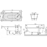 Квариловая ванна Villeroy&Boch Libra 170 UBQ170LIB2V-01