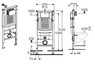Инсталляция Geberit 111.300.00.5 с унитазом Villeroy & Boch Subway 2.0 56001001 + крышка микролифт