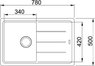 Кухонная мойка Franke Basis BFG 611-78 114.0306.794