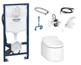 Инсталляция GROHE Rapid SL 39112001 + унитаз-биде GROHE Sensia Arena 39354SH0 + комплект для автоматического смыва 46944000