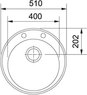 Кухонная мойка Franke Ronda ROG 610 114.0285.362