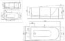 Ванна акриловая AM-PM Like 150x70 W80A-150-070W-A