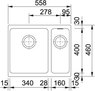 Кухонная мойка Franke Kubus KBG 160 (125.0023.800)