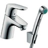 Смеситель для раковины Hansgrohe Focus E2 с гигиеническим душем 31926000