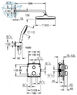 Душова система прихованого монтажу Grohe QuiсkFix Precision Trend Perfect хром 34882000