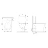 Унитаз напольный Am Pm Tender C45A8800SC с сиденьям Soft Close