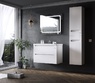 Тумбы с умывальником SANWERK ERA AIR 80 цв. белый с умывальником Канте 2F MV0000652