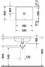 Умывальник Duravit Starck 3 030549