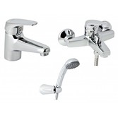 Набор смесителей для ванны без штанги GENEBRE Ge2 03GE2-bath 61130224566+60100224566