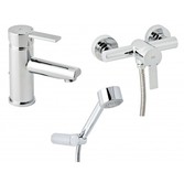 Набор смесителей для душа без штанги GENEBRE Tau2 03TA2-shower 65135294566 + 65110294566