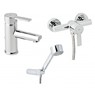 Набор смесителей для душа без штанги GENEBRE Tau2 03TA2-shower 65135294566 + 65110294566