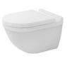 УНИТАЗ ПОДВЕСНОЙ БЕЗОБОДКОВЫЙ DURAVIT STARCK 3 RIMLESS С КРЫШКОЙ SOFT-CLOSE 2527090000
