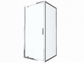 Душевая кабина AM PM Like Square 90, 90x90, профиль хром глянец, стекло прозрачное, без поддона W80G-303-090MT