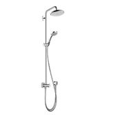 Душевая система с поворотным держателем 400 мм Hansgrohe Croma 220 Showerpipe Reno 27224000