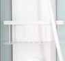 Душовий бокс DUSEL GLARE White Matt 90x90x210 скло прозоре, профіль білий Dusel-574