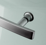 Душовий бокс DUSEL AVENUE Satin 95x95x210 скло прозоре, профіль сатин Dusel-575