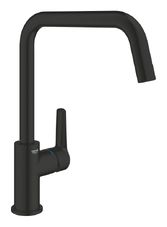 Змішувач для кухні Grohe Start QuickFix чорний матовий 304702430