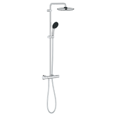 Душова система з термостатом Grohe QuickFix Vitalio Start 250 Cube хром 26677001