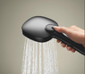 Душова система прихованого монтажу Grohe Cubeo Tempesta 110 чорний матовий 1053352430